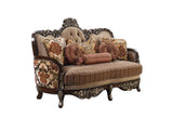Sage Brown Loveseat