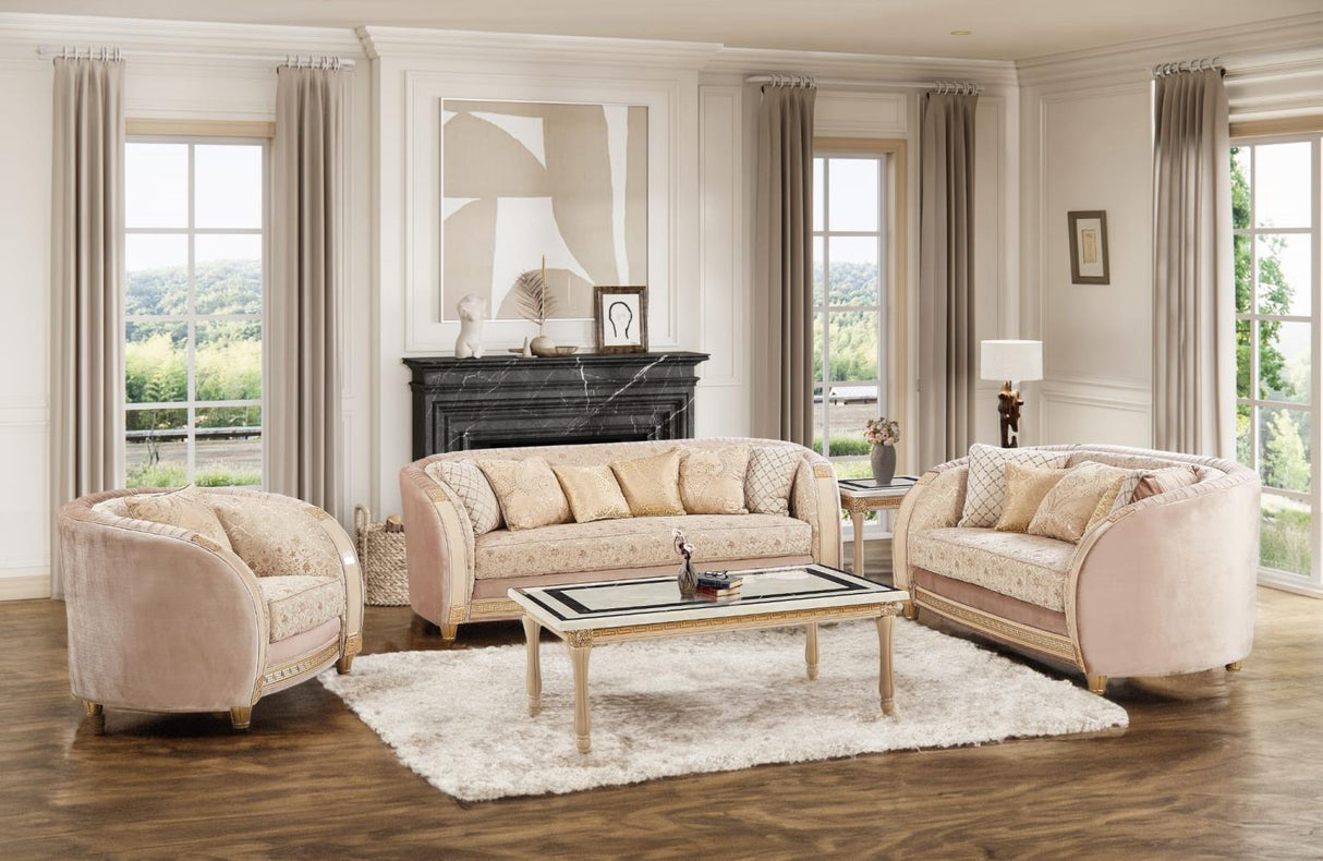 Dexter Beige Loveseat