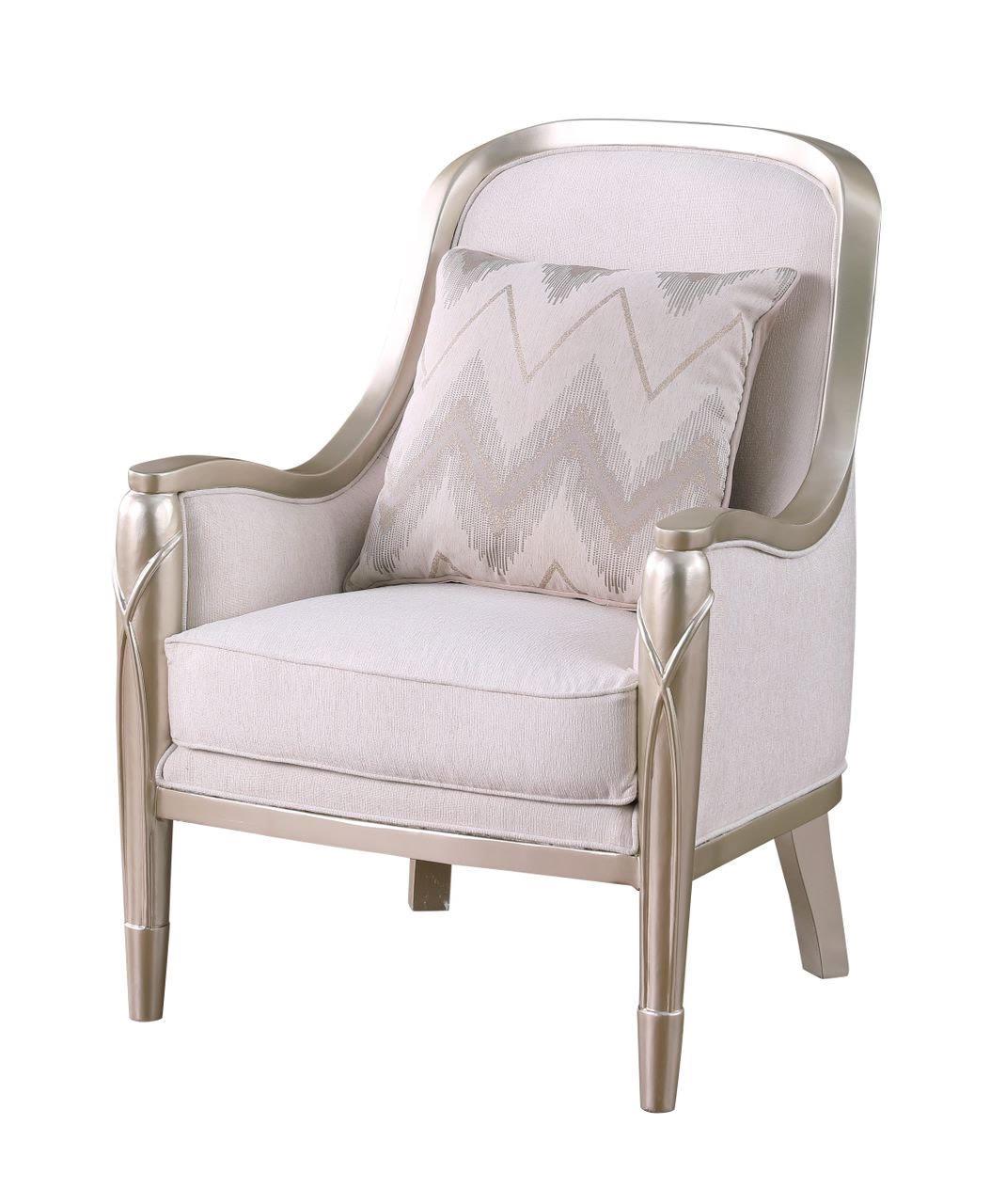 Grant End Table Marbel Top (3 Boxes) - Beige