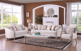 Grant End Table Marbel Top (3 Boxes) - Beige