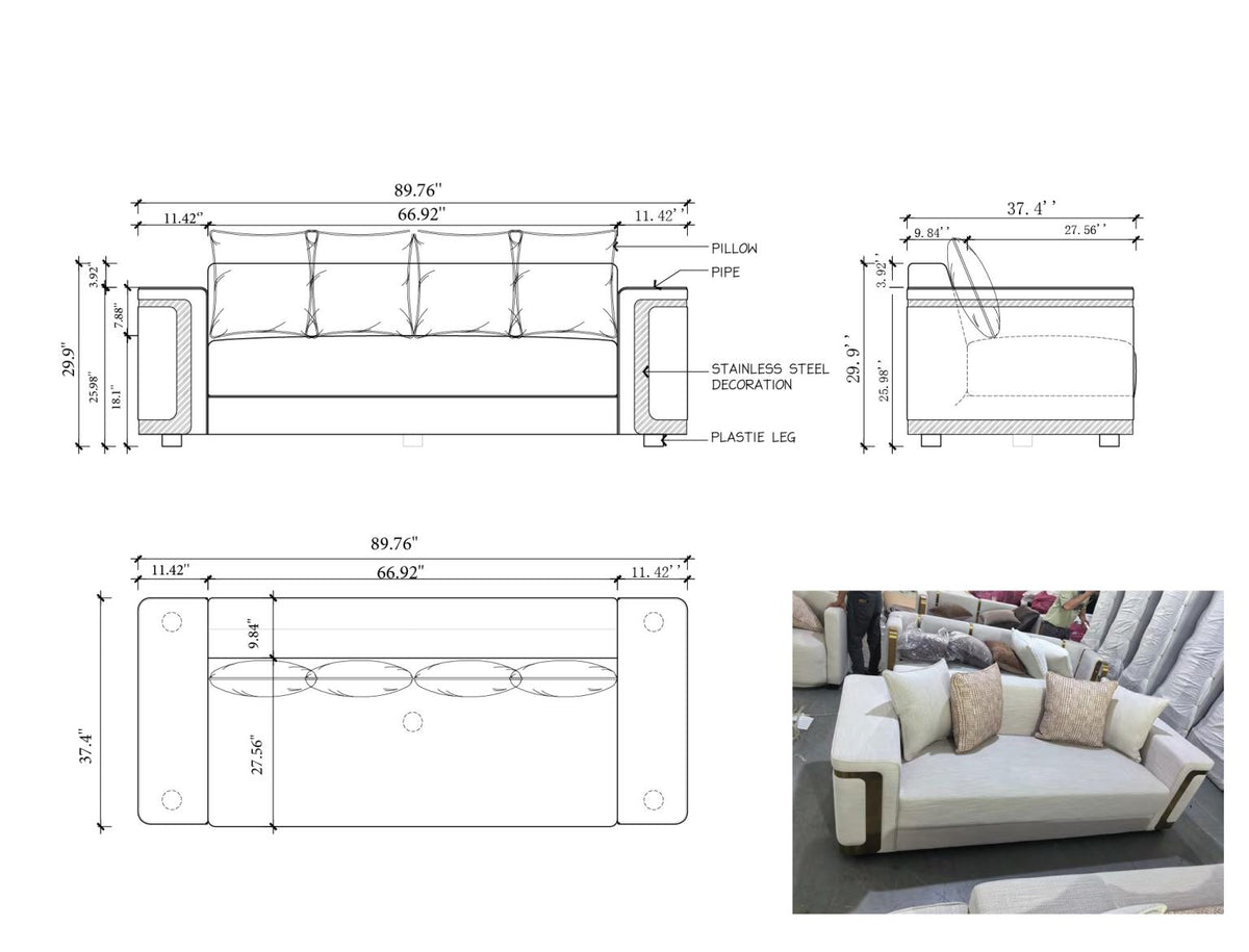New York Living Room Set