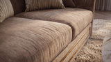 Monaco Living Room Set - Brown