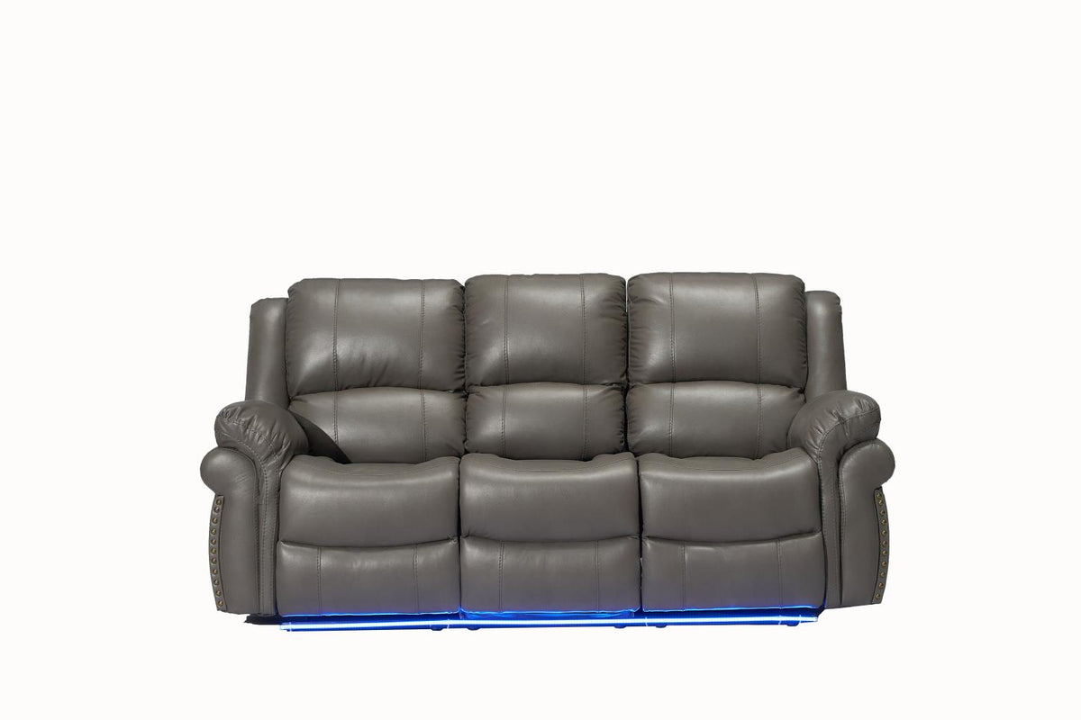 Cesar Manual Reclining Chair / Grey