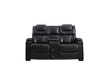 Braden (Power) Chair, Sofa, Love Seat - Black