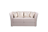 Orion White/Black 2-Piece (Sofa, Loveseat)