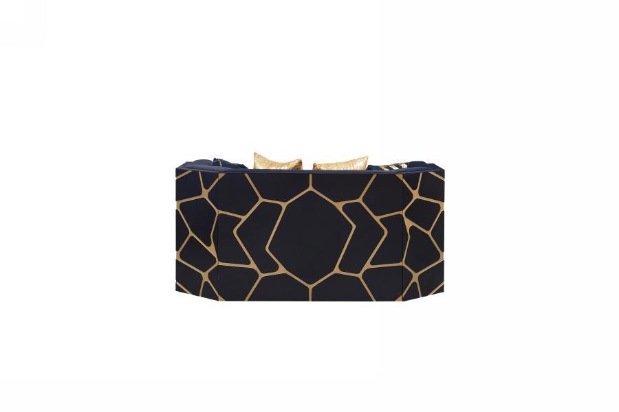 Noah Black Loveseat