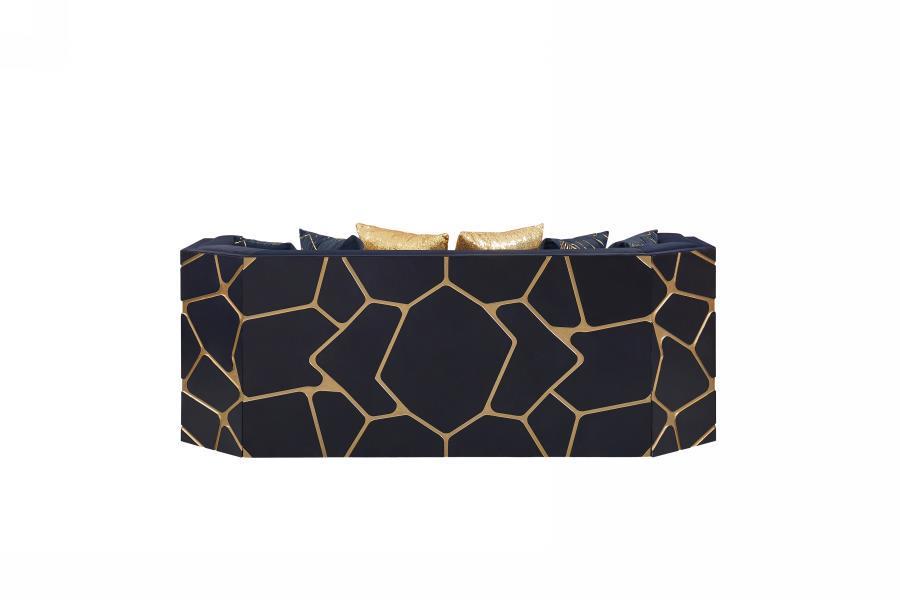 Noah Black Loveseat