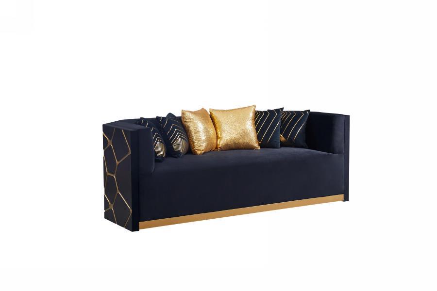 Noah Black Loveseat