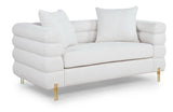 Silas White 2-Piece (Sofa, Loveseat)