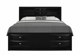 Linda Black Queen Bed