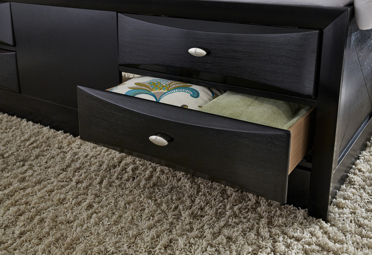 Linda Black Full Bed