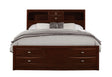 Linda Merlot Queen Bed