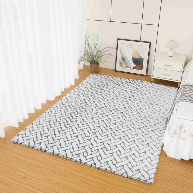 Vibe Shaggy Rug Lines