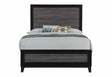 Lisbon Grey and Black Full Bed