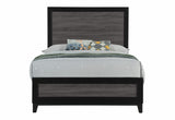 Lisbon Grey/Black Full Bed Group