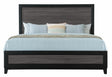 Lisbon Grey and Black King Bed