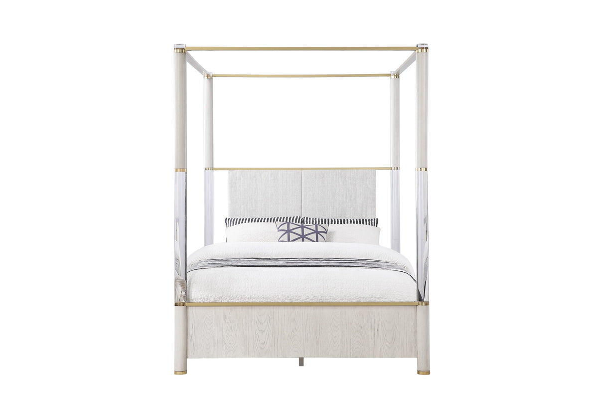 Malmo Oak Queen Bed