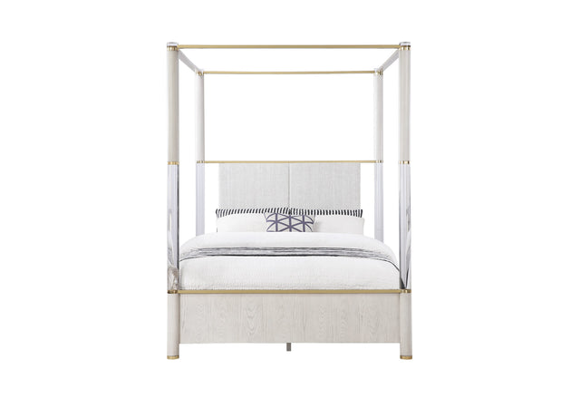 Malmo Oak Queen Bed