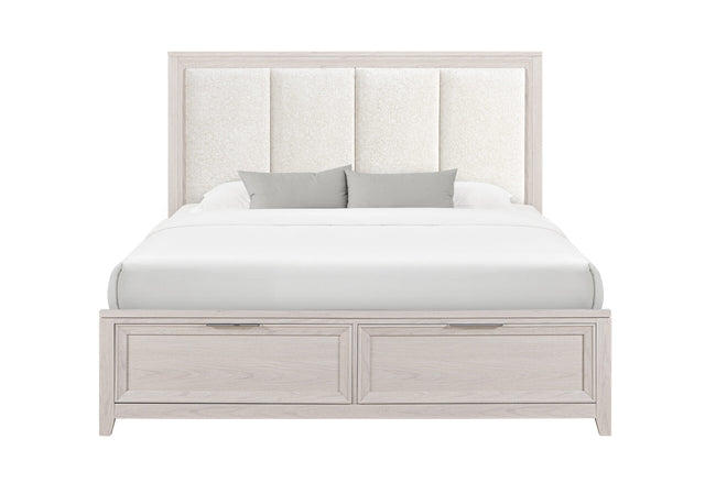 Mariah Beige Queen Bed