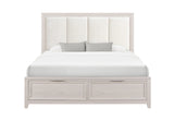 Mariah Beige King Bed