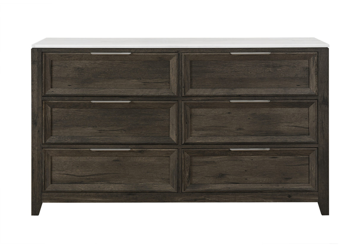 Mariah Dark Brown Dresser