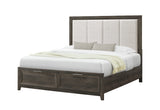 Mariah Dark Brown Full Bed