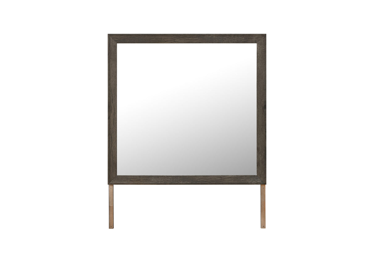 Mariah Dark Brown Mirror