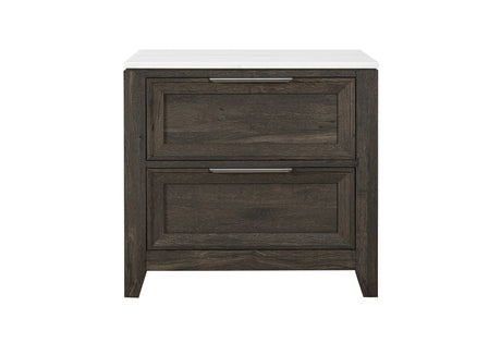 Mariah Dark Brown Nightstand