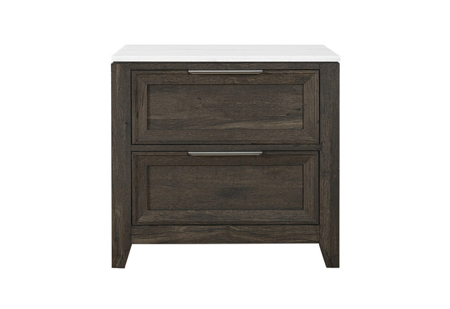 Mariah Dark Brown Nightstand