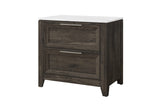 Mariah Dark Brown Nightstand