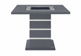 Monaco Dark Grey Bar Table