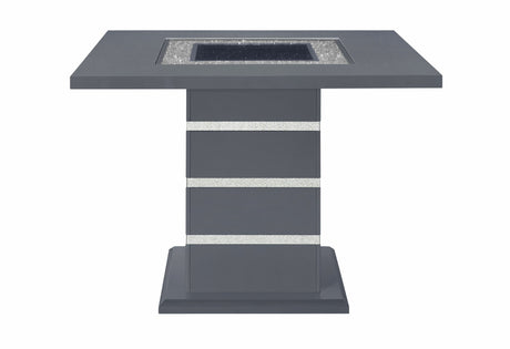 Monaco Dark Grey Bar Table