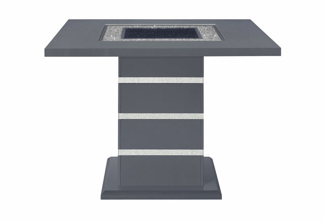 Monaco Dark Grey Bar Table