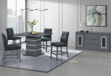 Monaco Dark Grey Bar Table