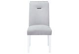 Monaco White Dining Table + 8 Monaco Dining Chair