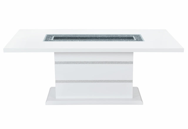 Monaco White Dining Table