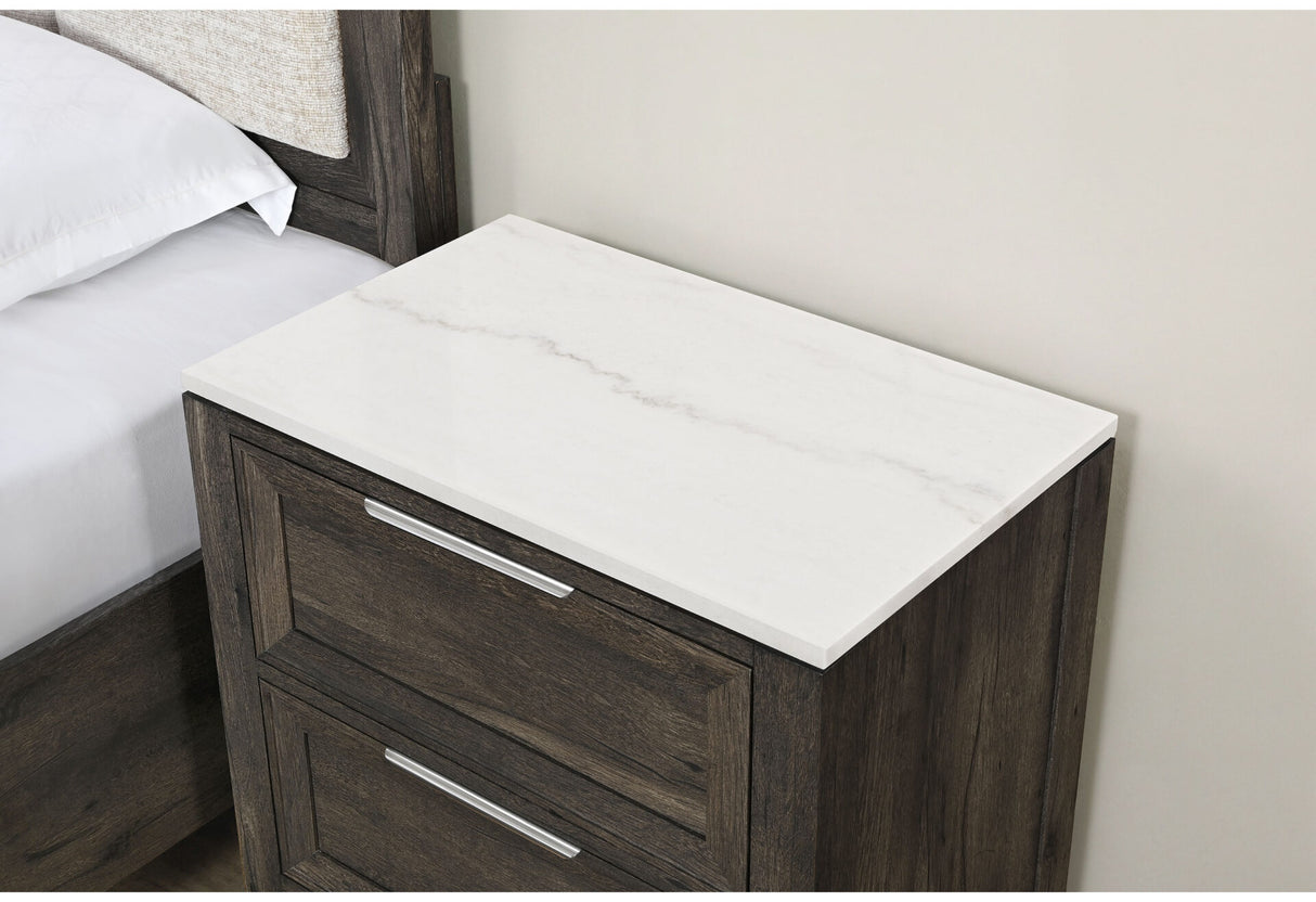 Mariah Dark Brown Full Bed Group