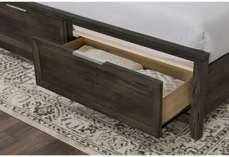 Mariah Dark Brown Full Bed Group