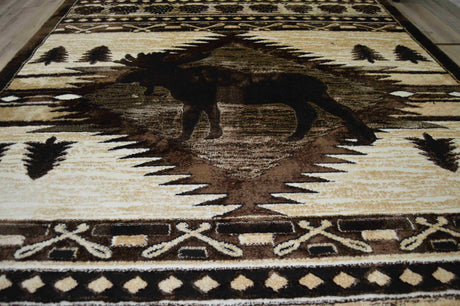 Moon Area Rug Moose