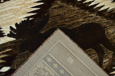 Moon Area Rug Moose
