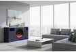 Nyla Grey 60" Entertainment Unit with Speakers and LED