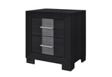 Optimus Black/Grey Nightstand