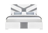 Optimus White King Bed Group
