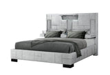Oscar Grey King Bed No Wood Trim