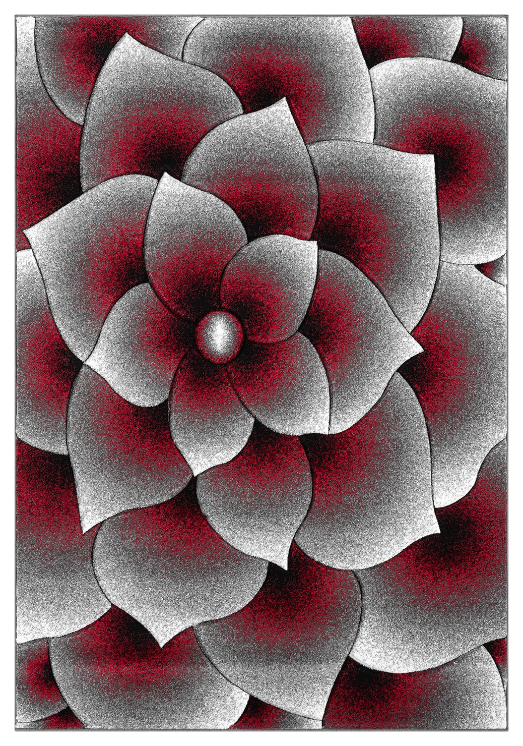 Premium Area Rug 11301 Red