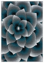 Premium Area Rug 11301 Turquoise