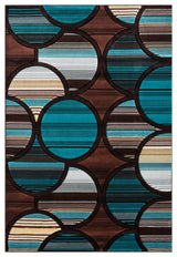 Premium Area Rug 4828 Mocha