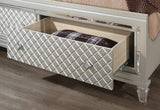 Paris Champagne Queen Bed with LED