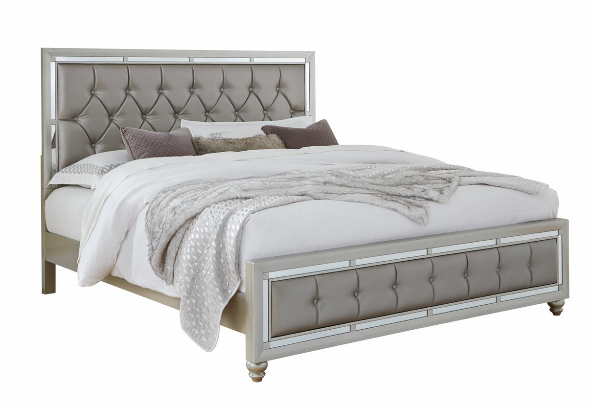 Riley Silver Queen Bed