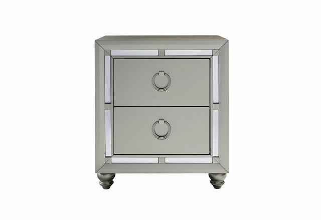 Elias Grey King Bed Footboard With Tv Lift And Fireplace